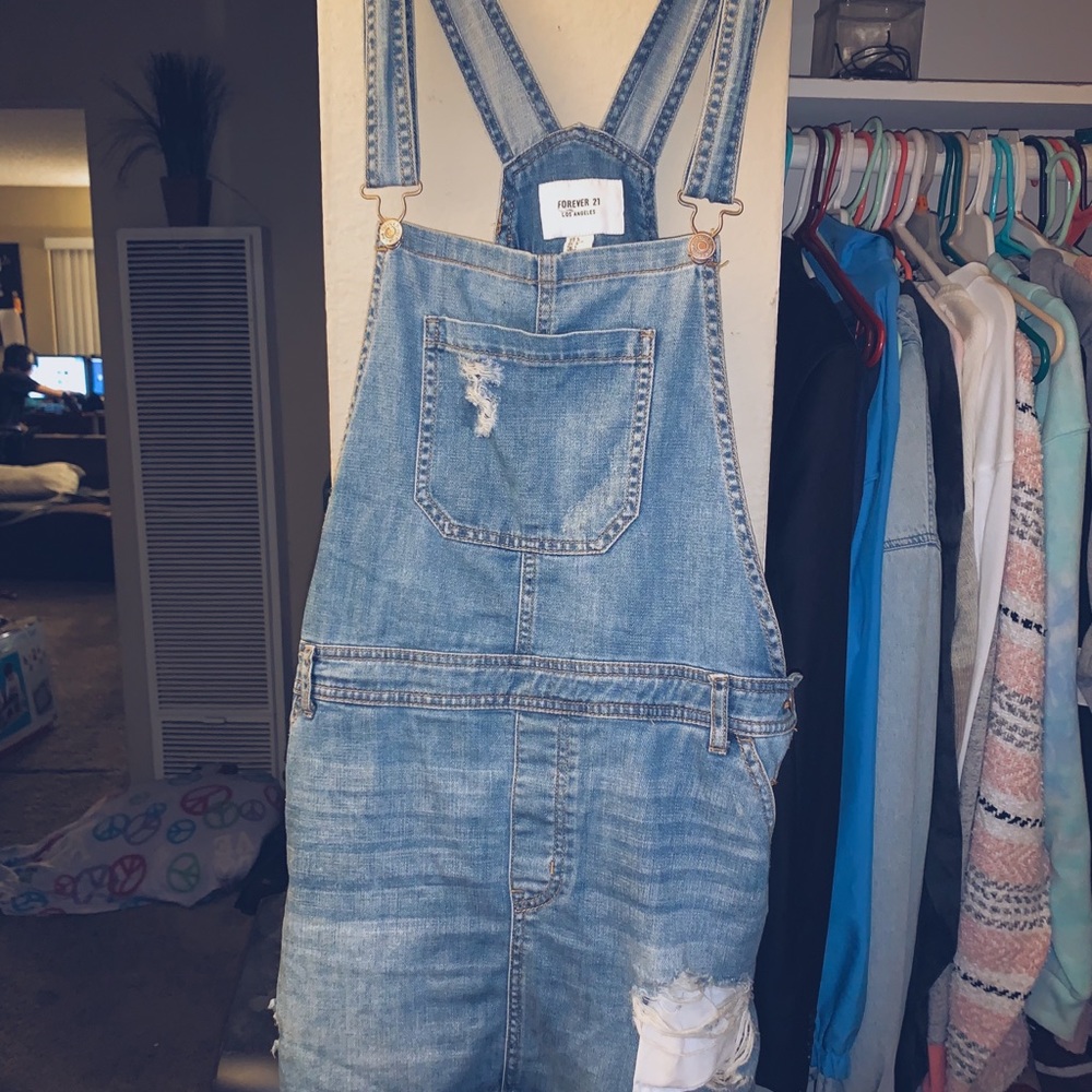 Forever 21 Women’s Overall Dress (L)